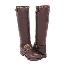 Frye Tall Jenna Studded Boots